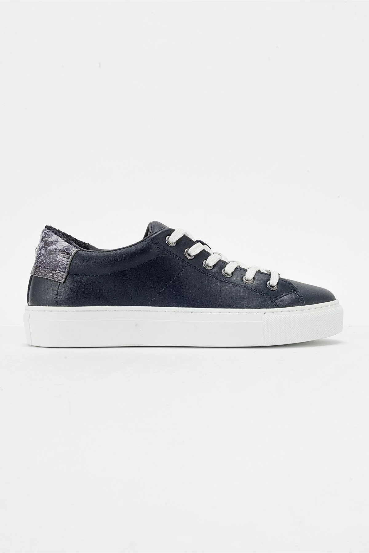 Ayverie - Navy Leather Sneaker (Women) - Image 6