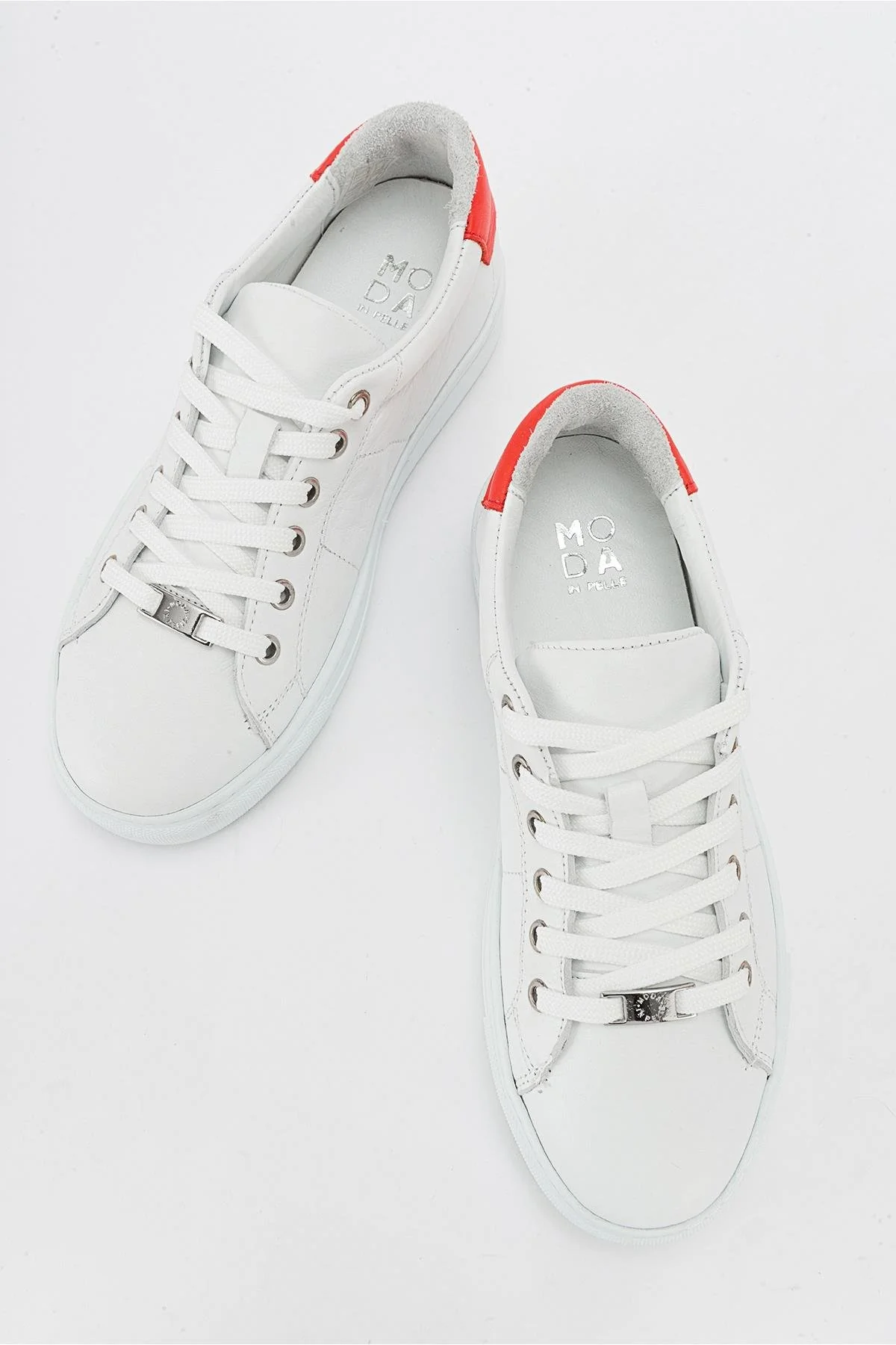 Ayverie - White Leather Sneaker (Women) - Image 4