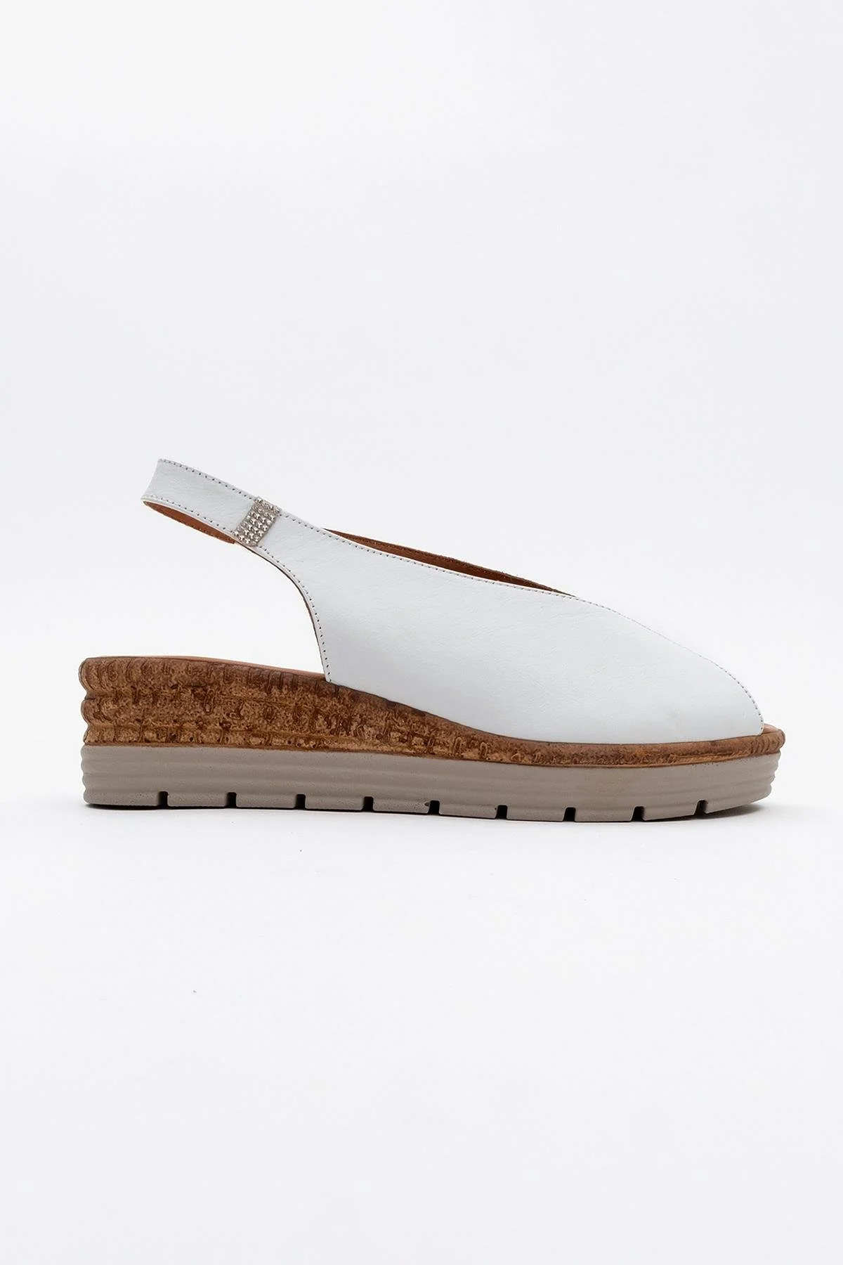 Blom - White Leather Platform Sandal (Women) - Image 5