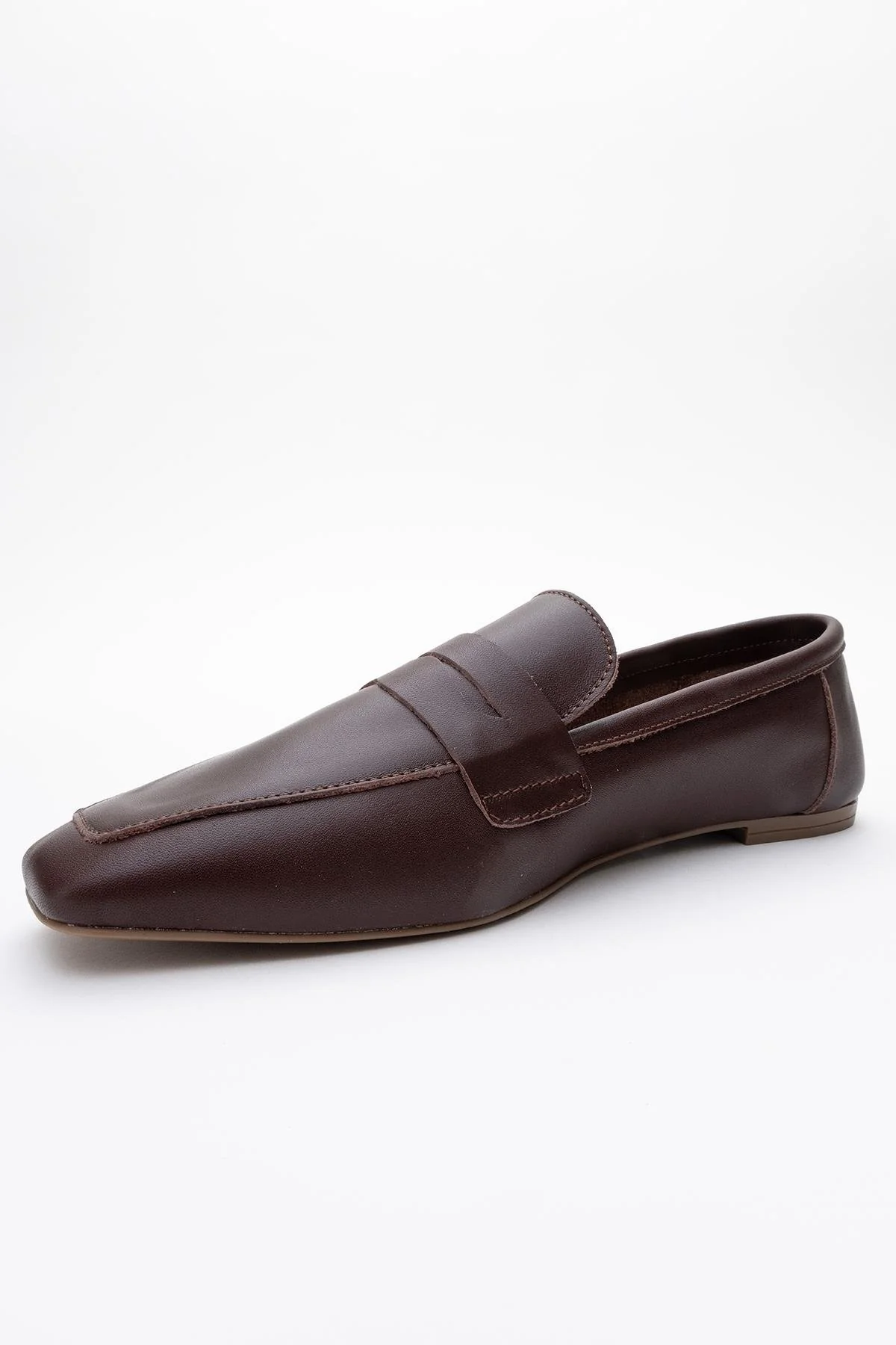 Morne - Dark Brown Leather Loafers (Women) - Image 4