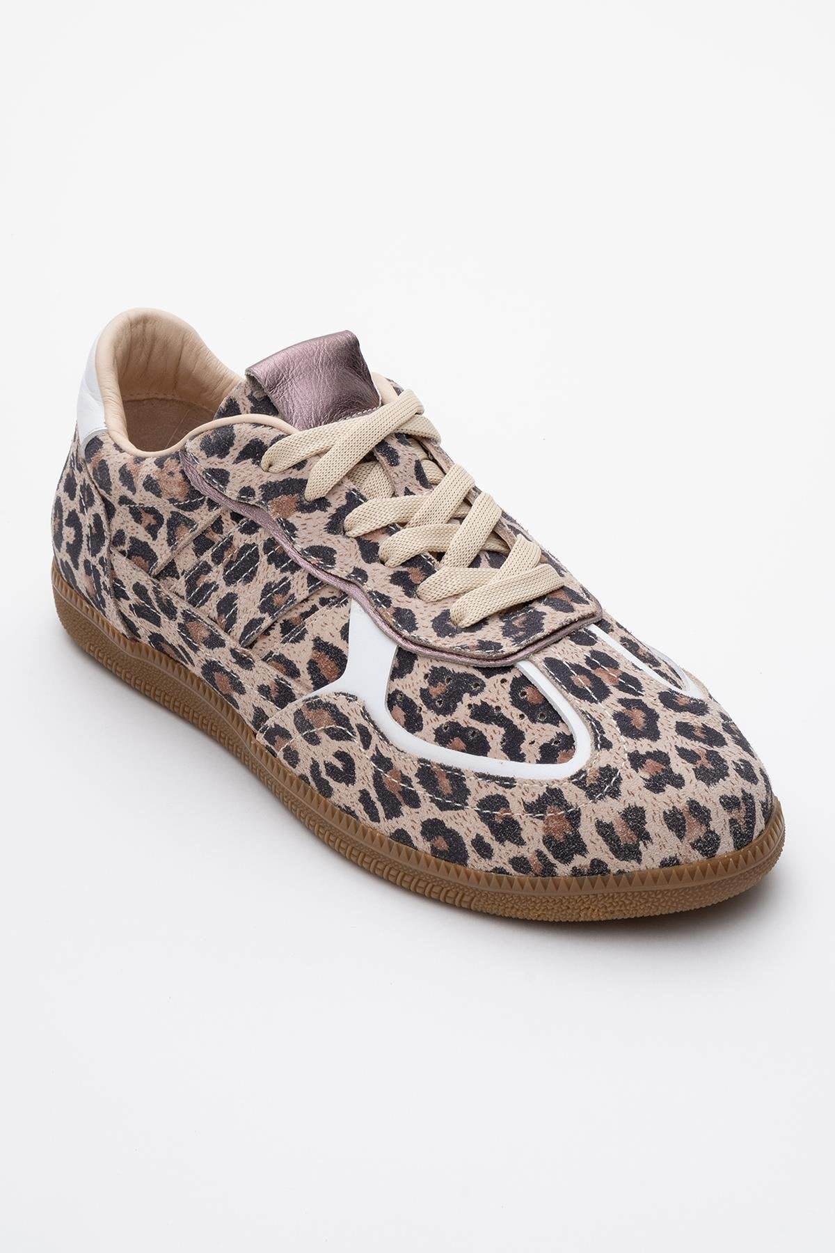 Shiva - Black/Yellow Patterned Genuine Leather Casual Sneaker (Women) - Image 3