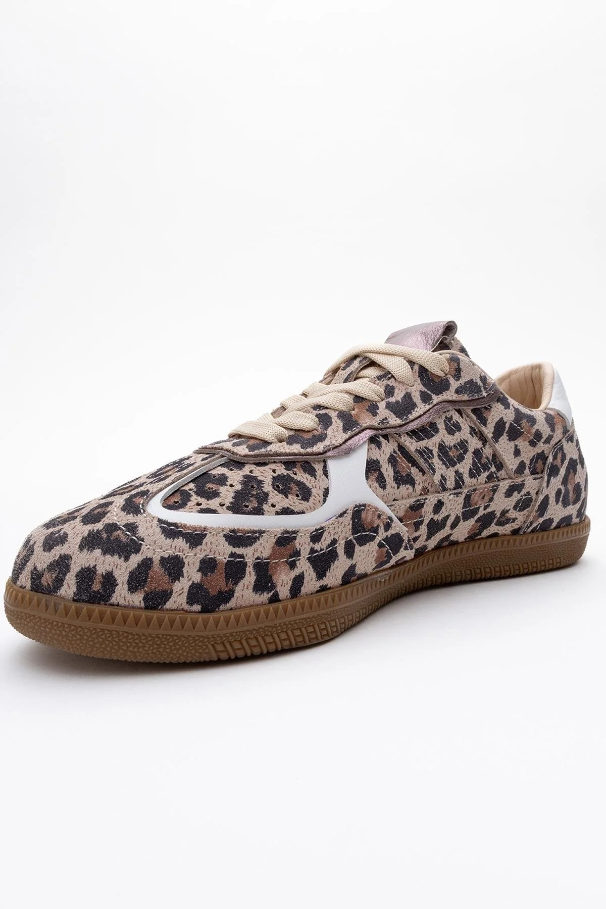 Shiva - Black/Yellow Patterned Genuine Leather Casual Sneaker (Women) - Image 4