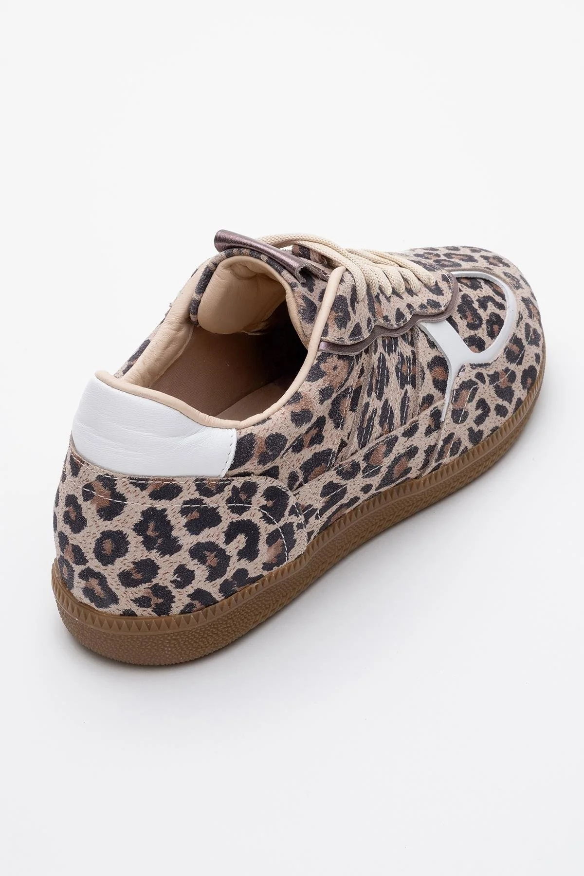 Shiva - Black/Yellow Patterned Genuine Leather Casual Sneaker (Women) - Image 5