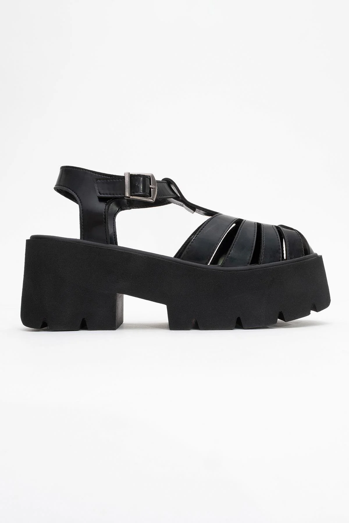 Verua - Black Platform Sandal (Women) - Image 6
