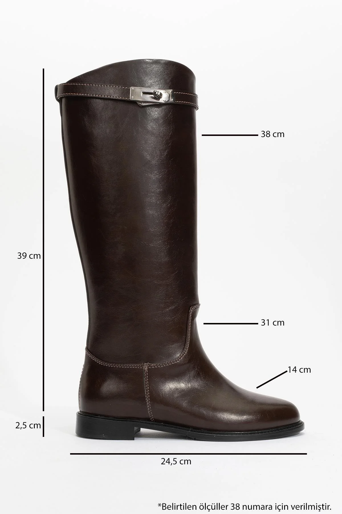 Yoko Brown Riding Boot (Women) - Image 5